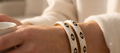 White Evil Eye Bracelet