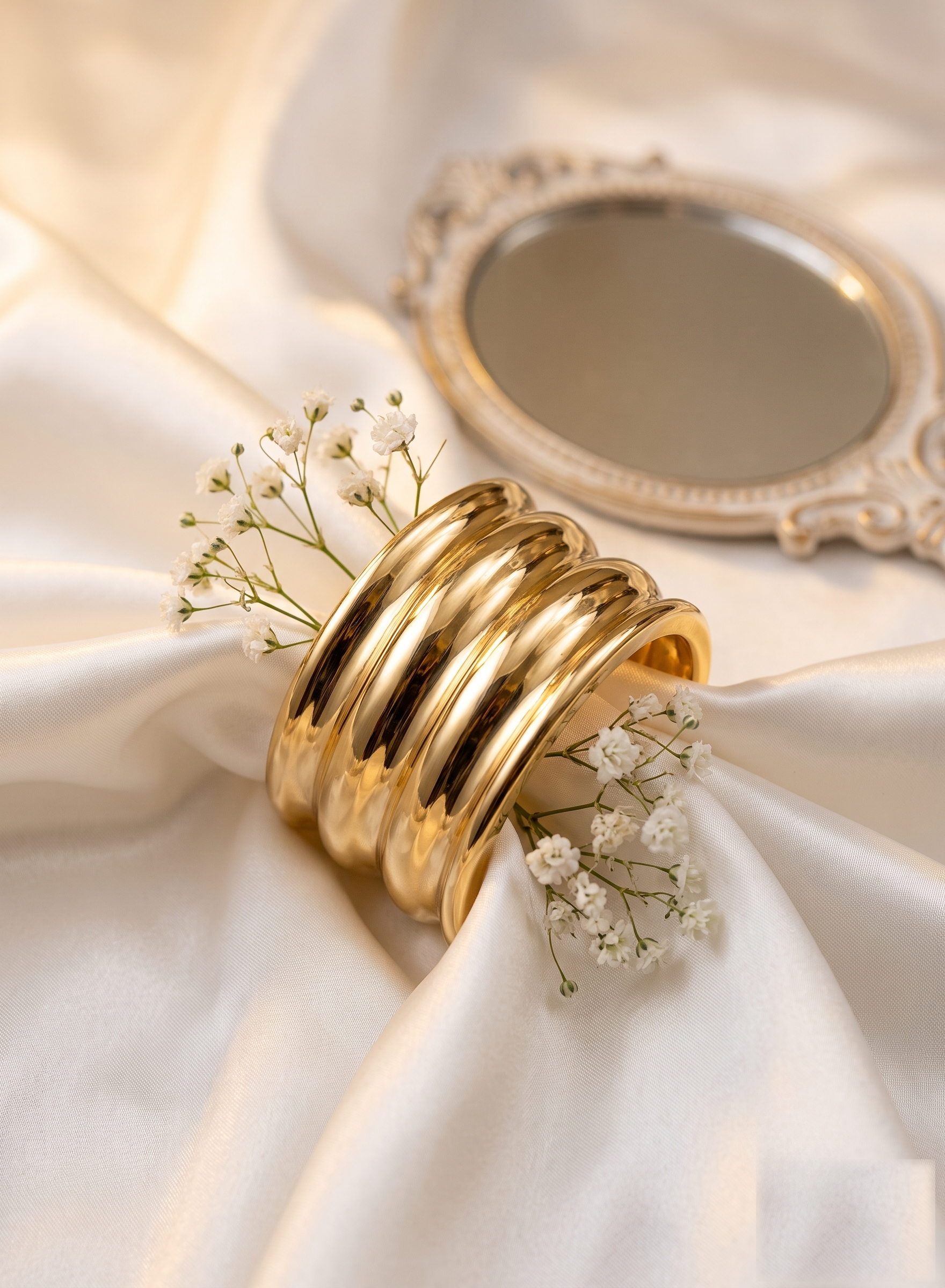 Chunky Gold Bangle