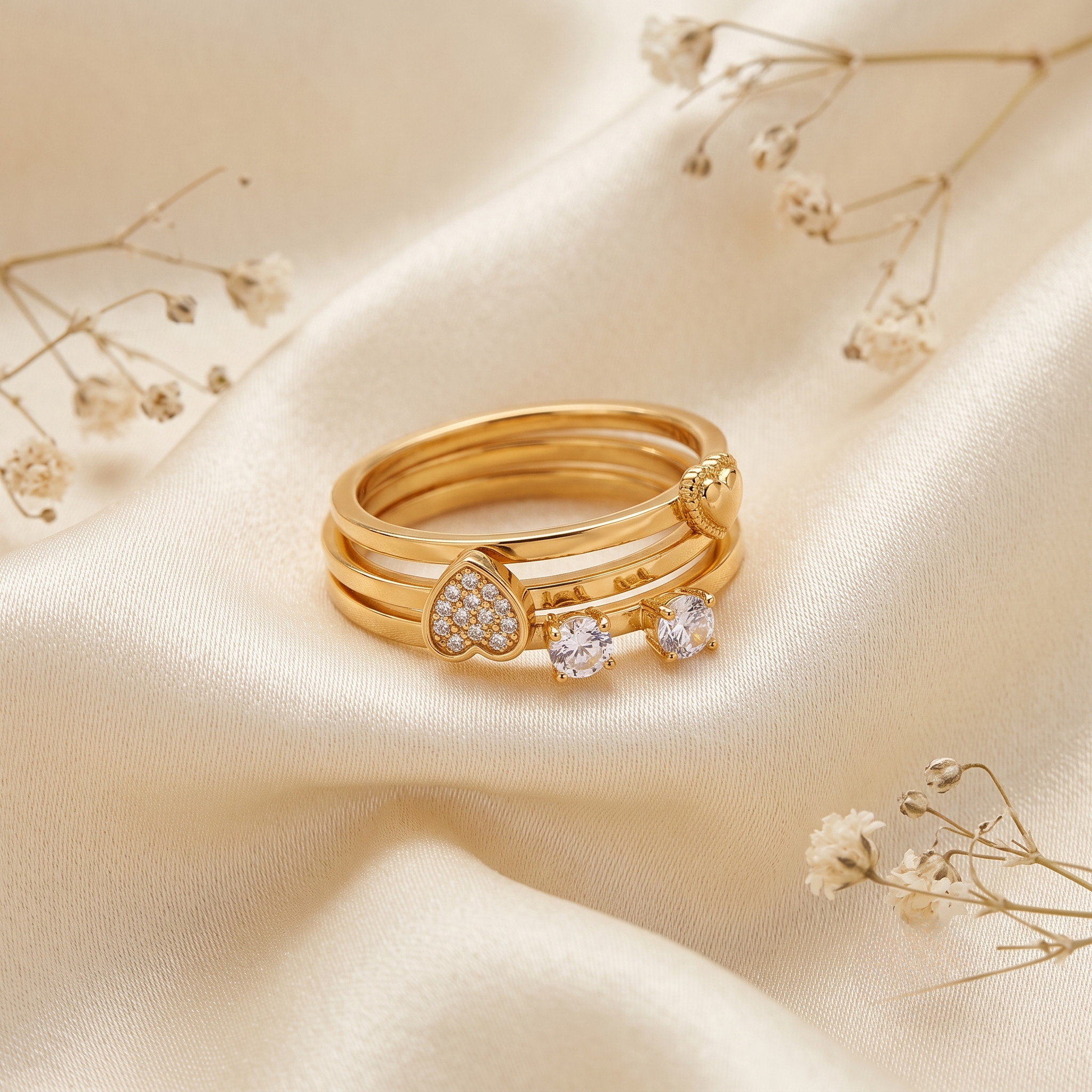 Gold Stack Ring