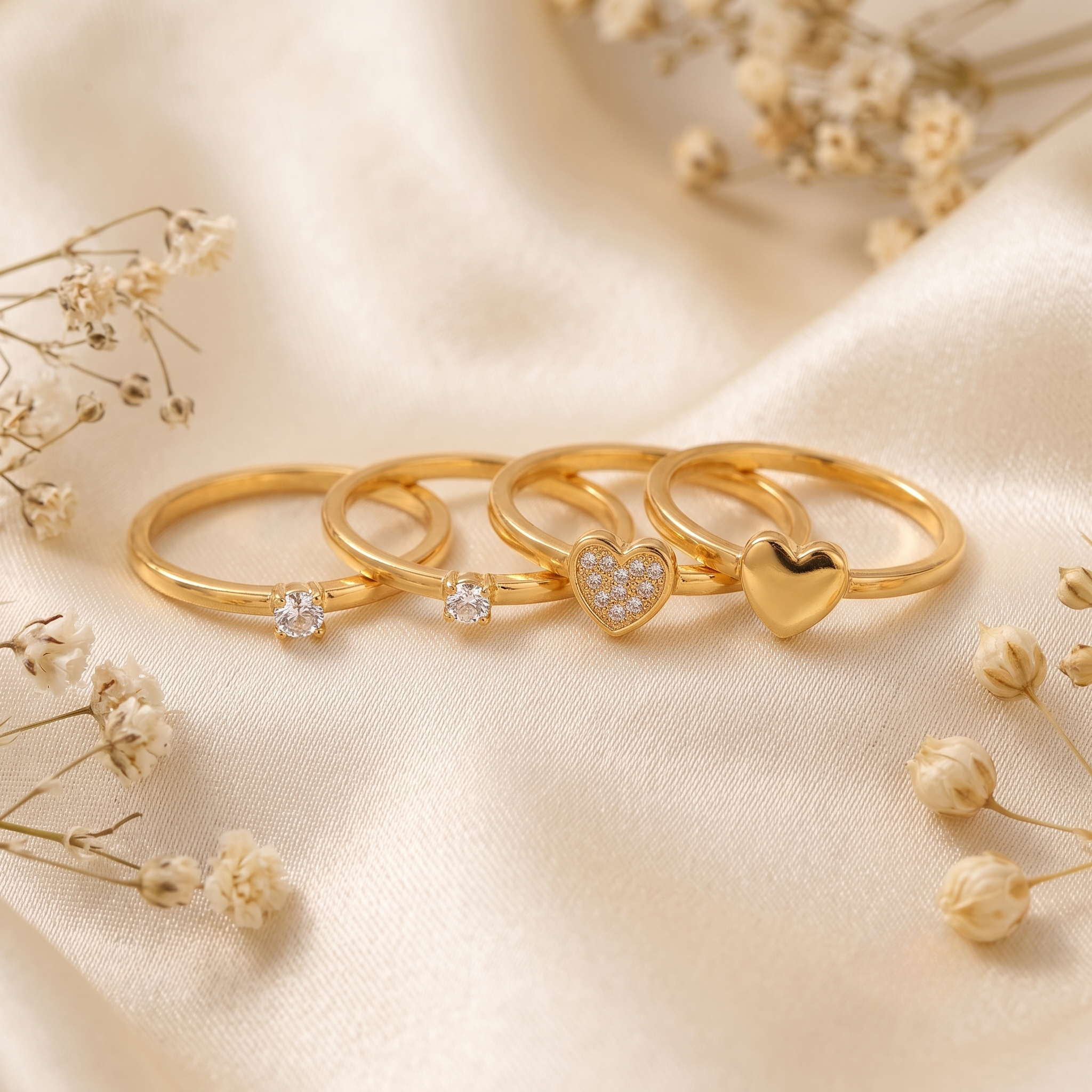 Gold Stack Ring